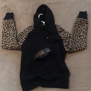 Leopard Print Hoody (Custom Made)